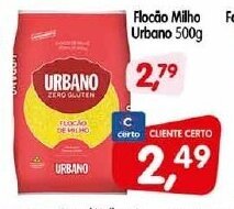 Cercadão Flocao Milho Urbano 500g oferta