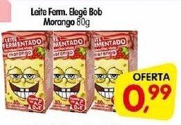Cercadão Leite Ferm. Elege Bob Sabores 80g oferta