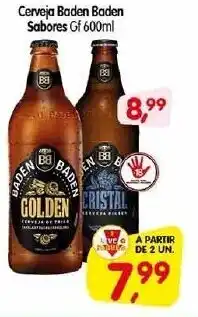 Cercadão Cerveja Baden Baden sabores gf 600ml oferta