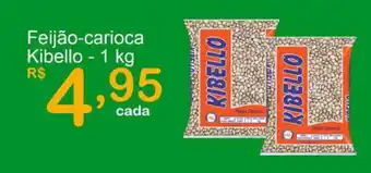 Giga Atacado Feijao Carioca Kibello 1kg oferta
