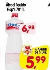Cercadão Alcool Liquido Flops 70 1L oferta