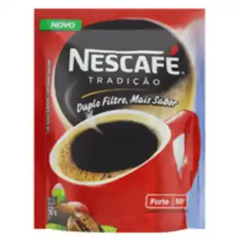 Café solúvel tradição nescafé sachê 50g