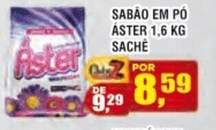 Sabao em po Aster 1.6kg sache
