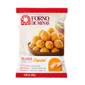 Perini Pão de queijo forno de minas coquetel congelado 400g oferta