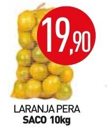 Calvo Atacadista Laranja Pera saco 10kg oferta