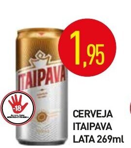 Calvo Atacadista Cerveja Itaipava lata 269ml oferta