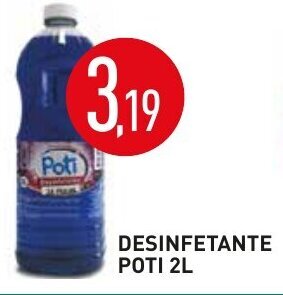 Calvo Atacadista Desinfetante Poti 2L oferta