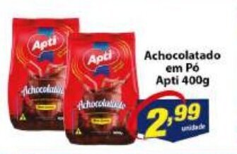 Achocolatado em po Apti 400g