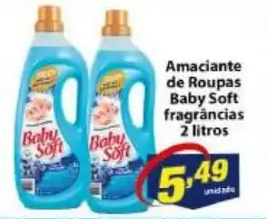 Vencedor Atacadista Amaciante de Roupas baby Soft fragrancias 2L oferta