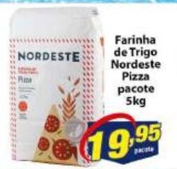 Vencedor Atacadista Farinha de Trigo Nordeste Pizza pacote 5kg oferta