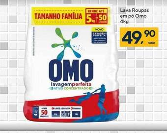 Coop Lava roupas em pó omo oferta