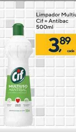 Coop Limpador multiuso cif + antibac oferta