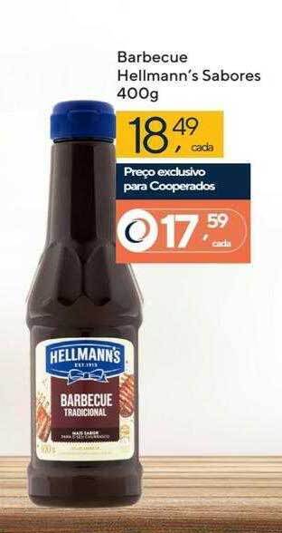Coop Barbecue hellmann's sabores oferta