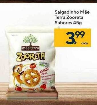 Coop Salgadinho mãe terra zooreta sabores oferta