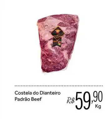 Costela do dinteiro padrão beef