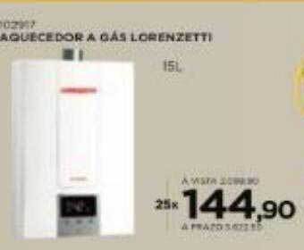 Benoit Aquecedor a gás lorenzetti oferta