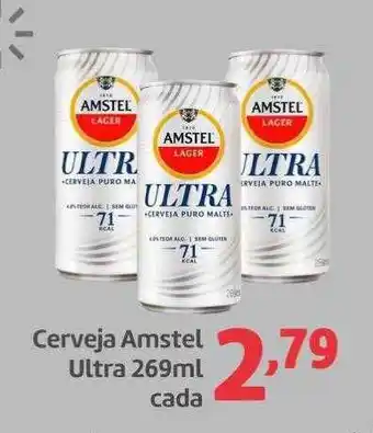 Belem Supermercados Cerveja amstel ultra cada oferta