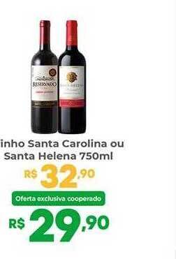 Coocerqui Vinho santa carolina ou santa helena oferta