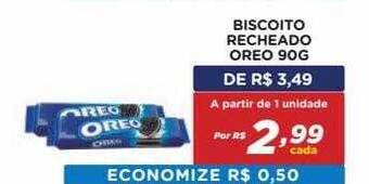 Biscoito recheado oreo