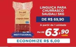 Bahamas Mix Linguiça para churrasco saudali oferta