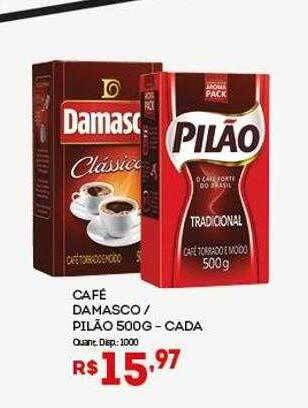 Bistek Supermercados Café damasco pilão cada oferta