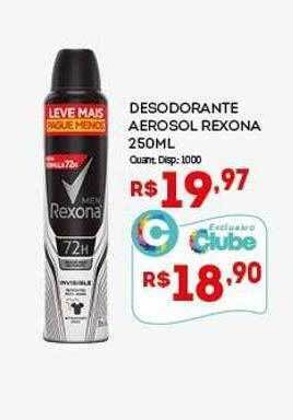 Bistek Supermercados Desodorante aerosol rexona oferta