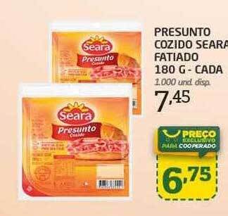 Cooper Presunto cozido seara fatiado cada oferta