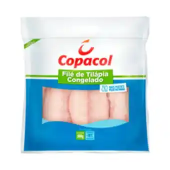 Supermercados Pague Menos Filé de tilápia copacol congelado 800g oferta