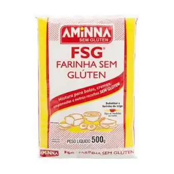 Farinha sem gluten aminna 500g