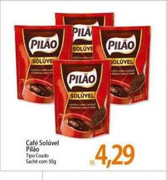 Atacadão Café solúvel pilão oferta