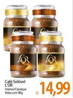 Café solúvel l'or
