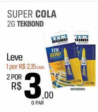 AutoZone Super cola 2g tekbond oferta