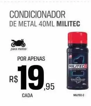 AutoZone Condicionador de metal 40ml militec oferta