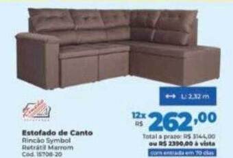 Lojas Becker Estofado de canto oferta