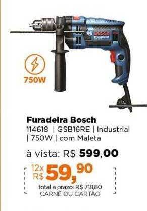 Lojas TaQi Furadeira bosch oferta
