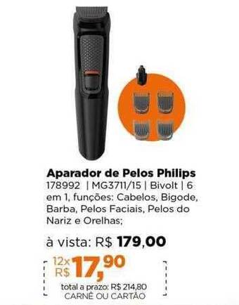 Aparador de pelos philips