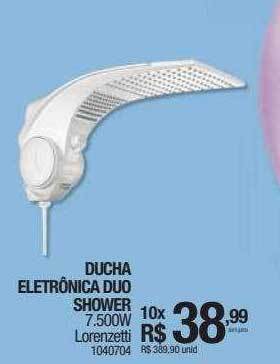 Milium Ducha eletrônica duo shower lorenzetti oferta