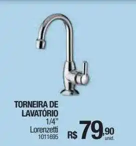 Milium Torneira de lavatório lorenzetti oferta