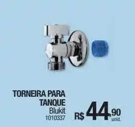 Milium Torneira para tanque blukit oferta