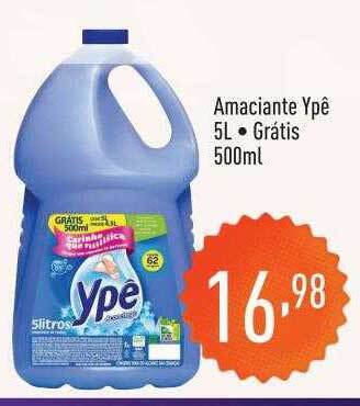 Supermercados Pague Menos Amaciante ypê oferta