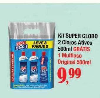 Supermercados Unidos Kit super globo 2 cloros atívos oferta