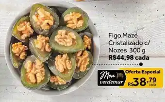 Figo maze cristalizado c nozes