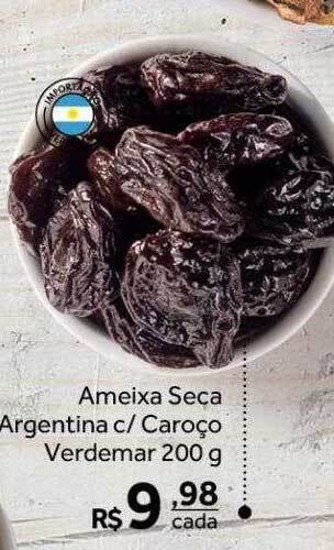 Verdemar Supermercado Ameixa seca argentina c caroço verdemar oferta
