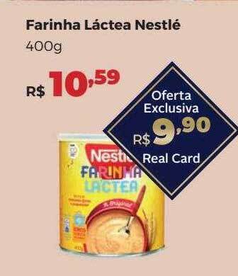 Villarreal Supermercados Farinha lactea nestlé oferta