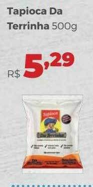 Villarreal Supermercados Tapioca da terrinha oferta