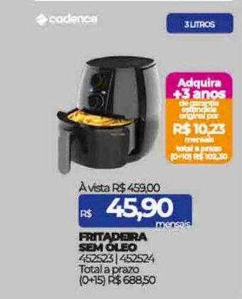 Lojas Certel Fritadeira sem óleo oferta