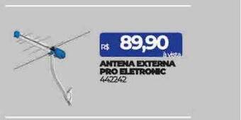 Antena externa pro eletronic