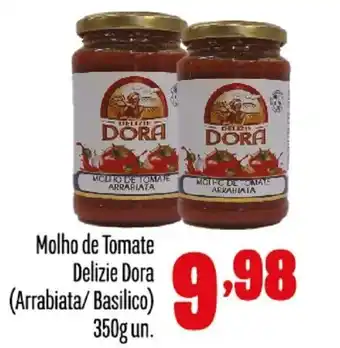 Rede Top Molho de Tomate Delizie Dora 350g oferta