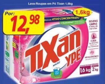 Supermercados Guanabara Lava roupas em po Tixan 1.6kg oferta