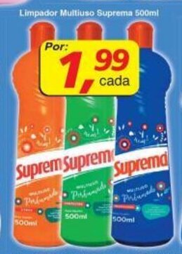 Supermercados Guanabara Limpador Multiuso Suprema 500ml oferta